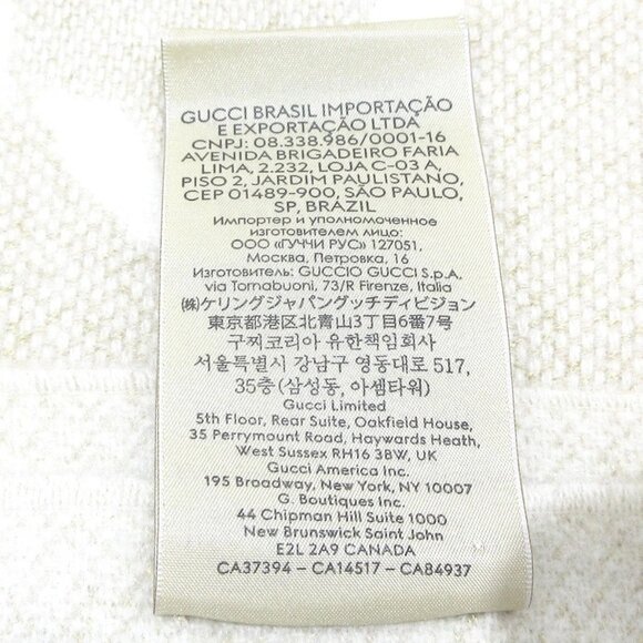 Auth GUCCI GG Cashmere Lame Jacquard Scarf - Picture 10 of 16